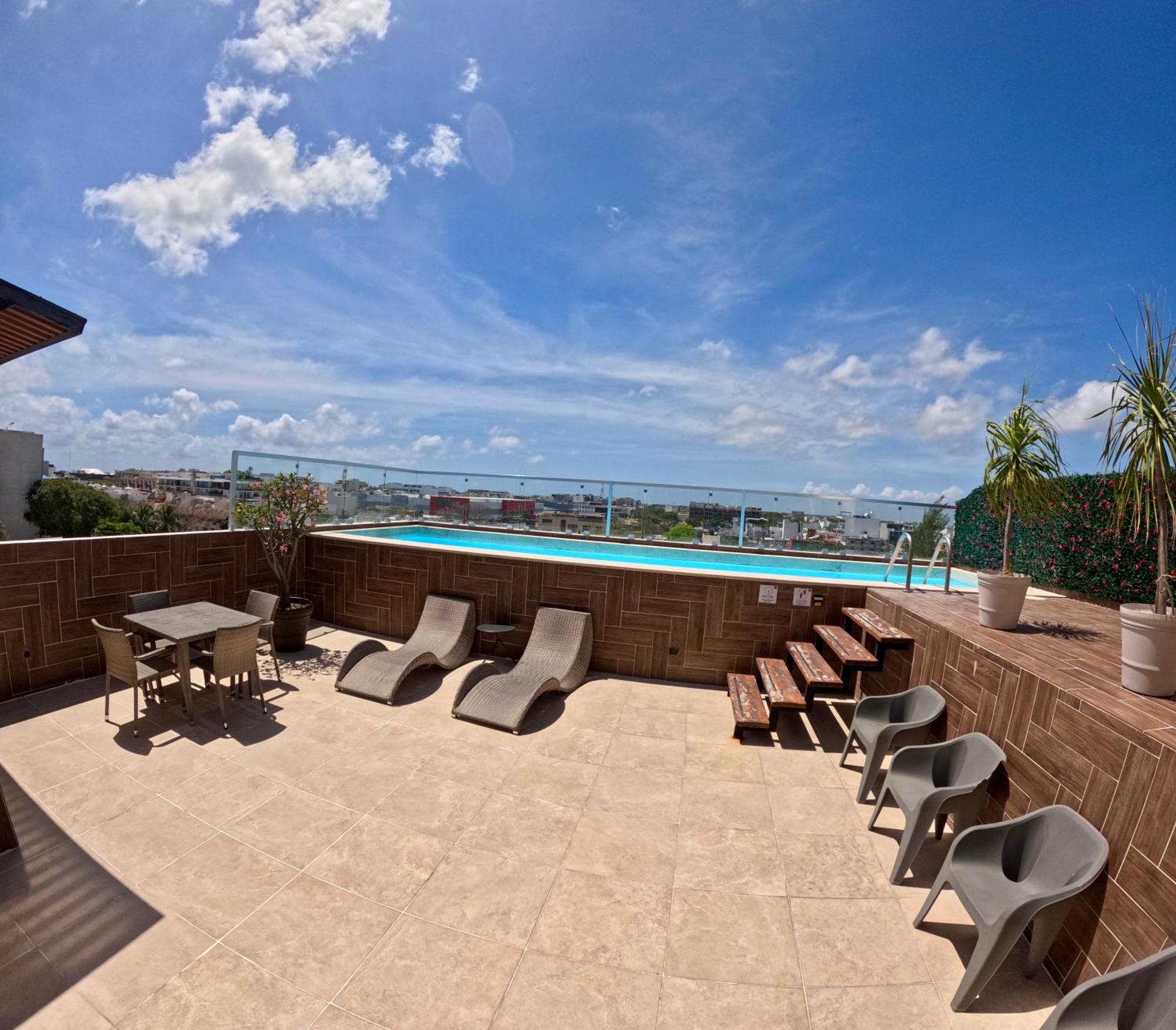 Studios With Roofpool In Vanessa 24 Playa del Carmen Zewnętrze zdjęcie